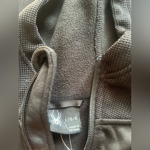 Spyder Men’s Active 1/4 Zip Jacket/Hoodie Large L - Picture 6 of 8